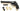 Dan Wesson, 8" sort revolver med taktisk rail og hylstre