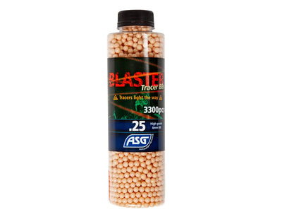 Blaster Tracer BBs, 0.25 g, 3300 pcs, Red