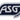 ASG Patch (PVC) - Blå frontbillede med logo