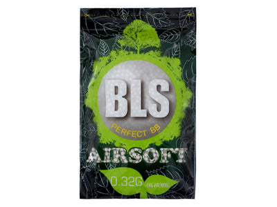 BLS BIO BBs, 0.32 g, 1 kg, White