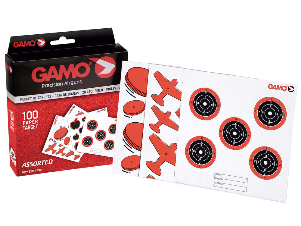 Gamo Skydeskiver, 100 stk Gamo