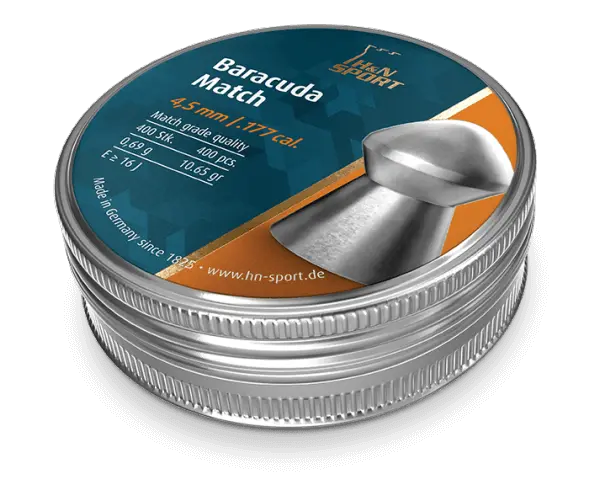 H&N Baracuda Match 400 Stk, 4,5mm (.177) hagl nærbillede