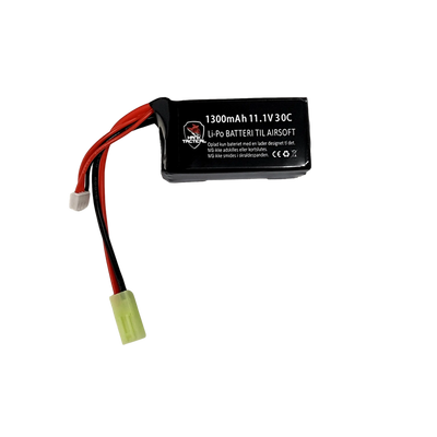 Hank Tactical 11.1 V LiPo, 1300 mAh, PEQ