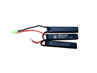 Hank Tactical 11.1V LiPo, 2200 mAh, Crane