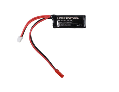 Hank Tactical 7.4V LiPo, 300 mAh