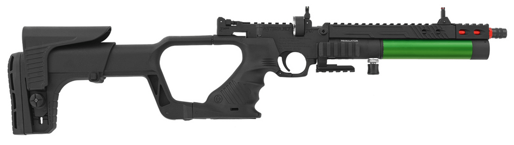 Hatsan Jet 1 RG Luftpistol PCP, 4,5 mm, Grøn Hatsan