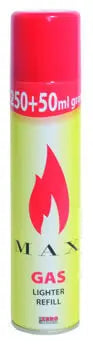 Max Lightergas, 300 ml Handelshuset Aulum