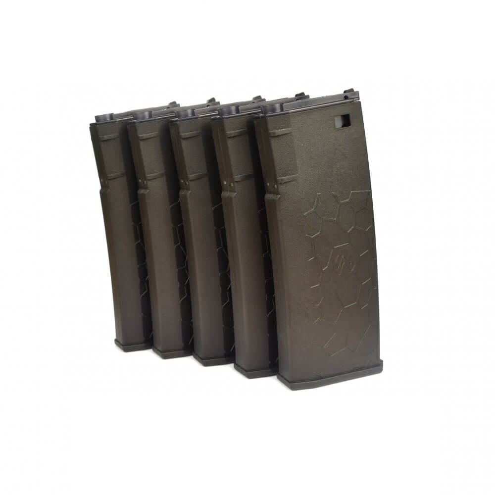 MTW Mid-cap magasiner, 5 stk Wolverine Airsoft