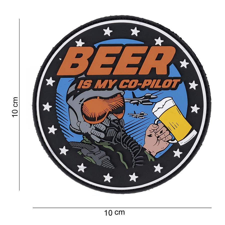Patch PVC, Beer is my Co-pilot