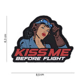 Patch PVC, Kiss me before flight