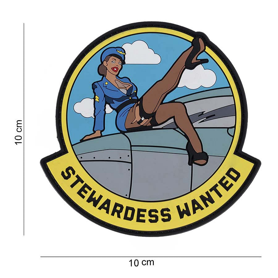 Patch PVC, Stewardess Wanted 101 Inc