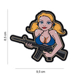 Patch PVC, Tactical Girl Blode Hair
