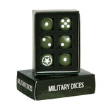 Military Dice, 6 pcs