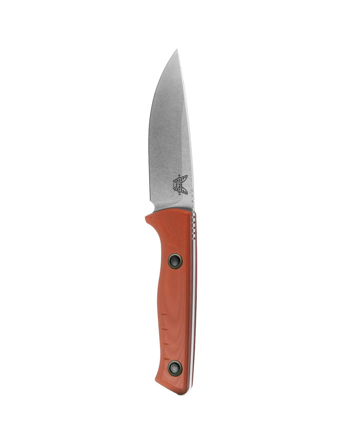 Benchmade 15650-01 SlipRidge Fixed jagtkniv med MagnaCut Drop point-blad og orange G10-skæfte