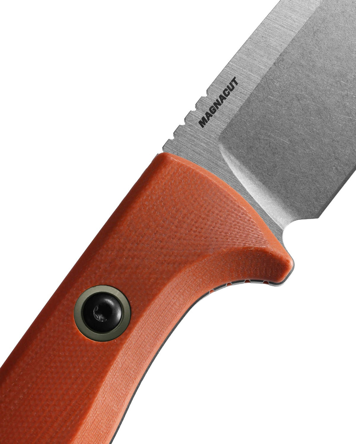 Benchmade 15650-01 SlipRidge Fixed jagtkniv med MagnaCut Drop point-blad og orange G10-skæfte