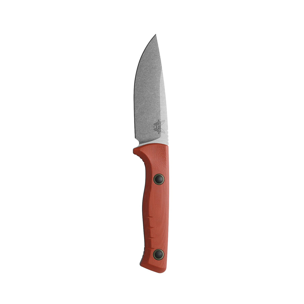 Benchmade 15650-01 SlipRidge Fixed jagtkniv med MagnaCut Drop point-blad og orange G10-skæfte