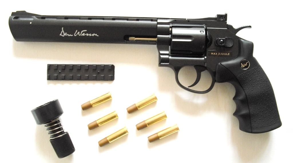 Dan Wesson, 8" Black
