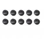 Stoppers for grenade, 10 pcs, black