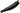 Buffalo River riffelfoderal 120 cm i sort med lomme og skulderrem