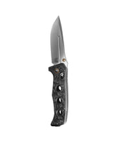 Benchmade 275-05 Adamas foldekniv med drop point-blad i CPM MagnaCut og skæfte i marmoreret carbonfiber