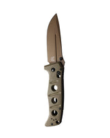 Benchmade 275FE-04 Adamas foldekniv med Flat Earth Cerakote-blad og OD Green G10-skæfte