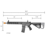 Arcturus LWT MK-III Carbine 12,2" AEG SE, Sort – billede 5