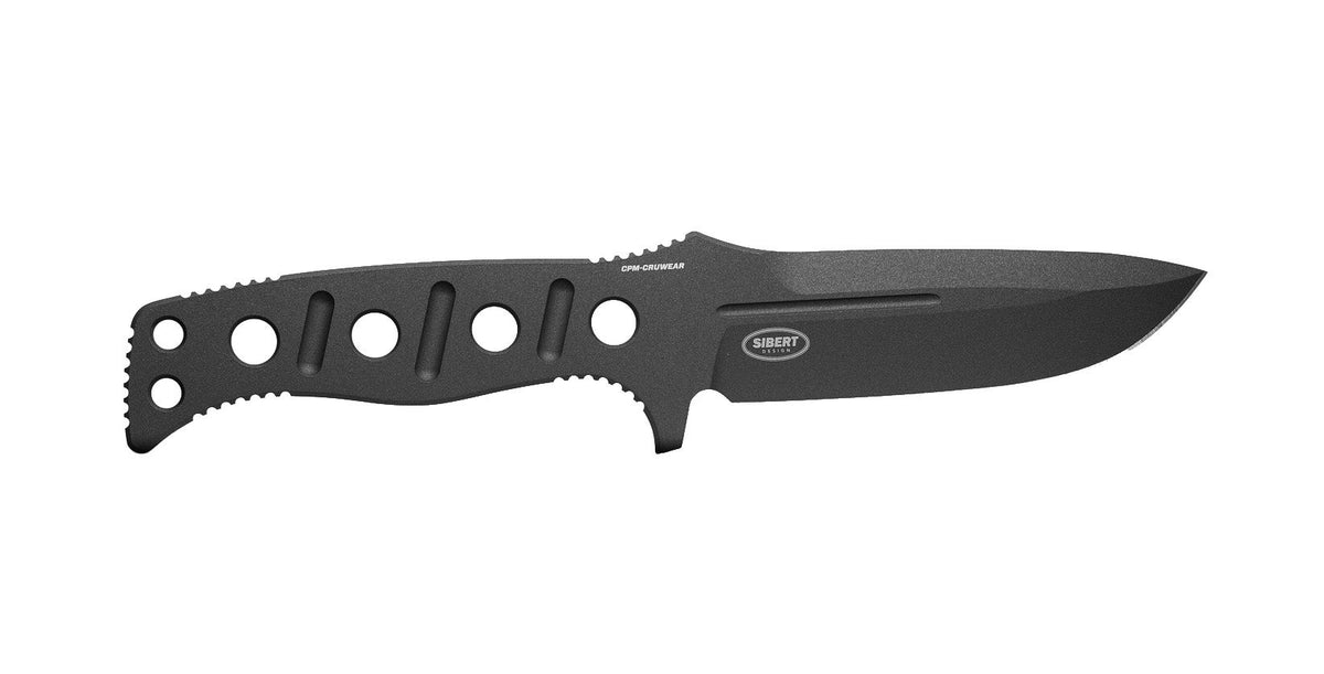 Benchmade 375BK-02 Fixed Adamas kniv med fast blad i Cobalt Black Cerakote, paracord-viklet skæfte og skede