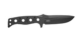 Benchmade 375BK-02 Fixed Adamas kniv med fast blad i Cobalt Black Cerakote, paracord-viklet skæfte og skede