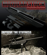 Modular stock for VSR-10