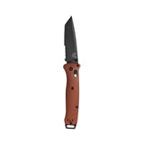 Benchmade 537SBK-07 Bailout foldekniv med delvist savtakket CPM-MagnaCut tanto-blad og skæfte i Burnt Copper anodiseret aluminium