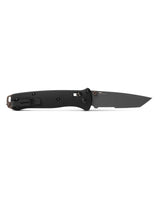 Benchmade 537SGY-03 Bailout foldekniv med grå Cerakote CPM-M4 tanto-blad og sort skæfte i anodiseret aluminium