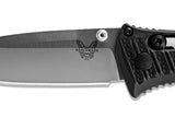 Benchmade 575-1 Presidio II kompakt foldekniv med satinfinish CPM-S30V drop-point blad og sort CF-Elite-skæfte