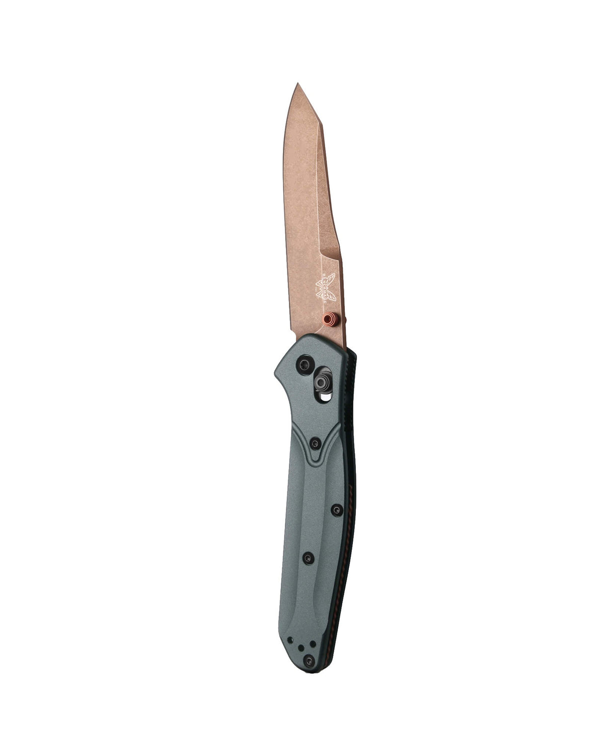 Benchmade 940FE-2601 Osborne foldekniv i Taiga Green med CPM-S90V reverse tanto-blad og skæfte i anodiseret aluminium