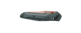 Benchmade 940FE-2601 Osborne foldekniv i Taiga Green med CPM-S90V reverse tanto-blad og skæfte i anodiseret aluminium
