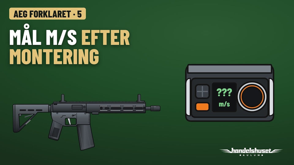 AEG explained #5 – measure m/s after fitting