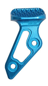 AIP Aluminum Anti-Slip Thumb Rest, Blue - Large