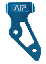 AIP Aluminum Anti-Slip Thumb Rest, Blue - Large