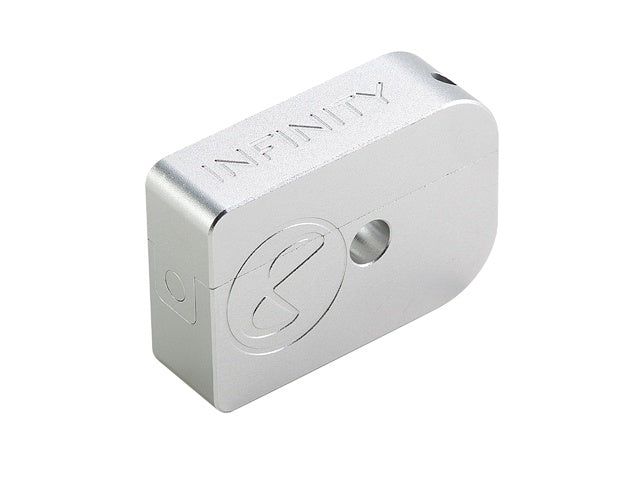 AIP CNC Infinity Puzzle Magazine base for Hi-capa, large - silver