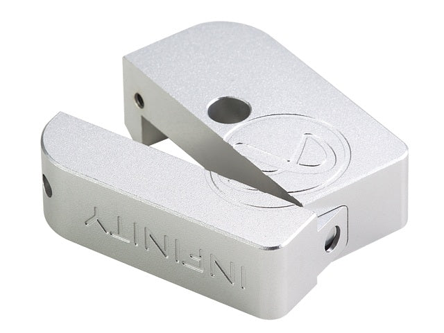 AIP CNC Infinity Puzzle Magazine base for Hi-capa, large - silver