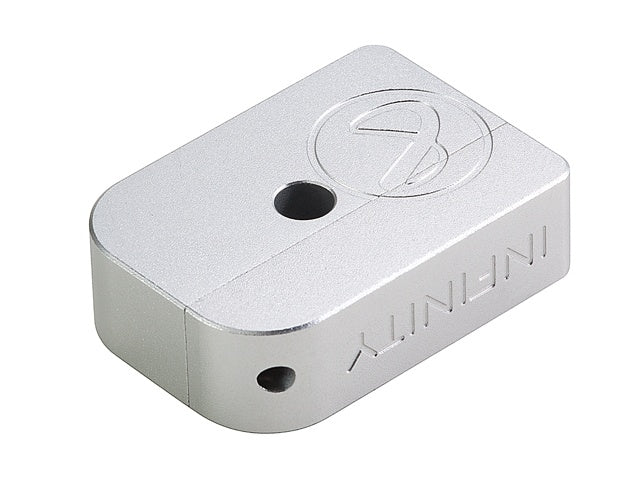 AIP CNC Infinity Puzzle Magazine base for Hi-capa, large - silver