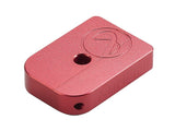 AIP CNC Infinity Puzzle Magazine base for Hi-capa, small - red