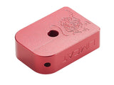AIP CNC Limcat Puzzle Magazine base for Hi-capa, large - red