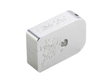 AIP CNC Limcat Puzzle Magazine base for Hi-capa, large - silver