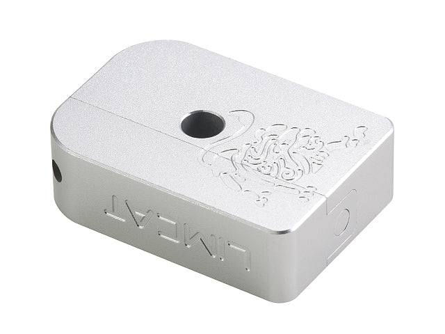 AIP CNC Limcat Puzzle Magazine base for Hi-capa, large - silver