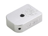 AIP CNC Limcat Puzzle Magazine base for Hi-capa, large - silver
