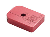AIP CNC Limcat Puzzle Magazine base for Hi-capa, small - red