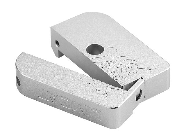 AIP CNC Limcat Puzzle Magazine base for Hi-capa, small - silver