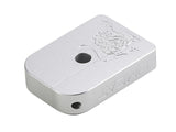 AIP CNC Limcat Puzzle Magazine base for Hi-capa, small - silver