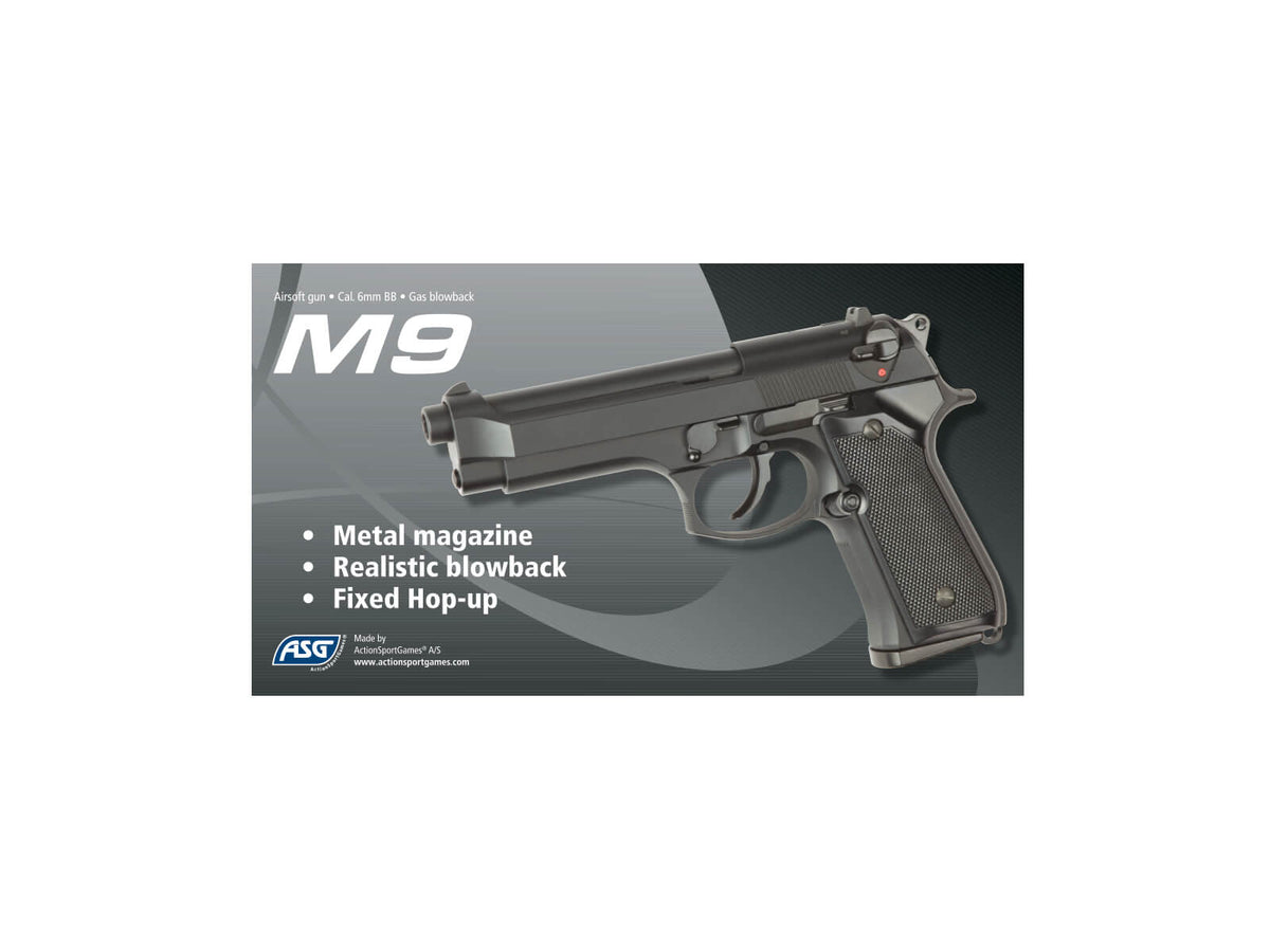 ASG M9, Gas