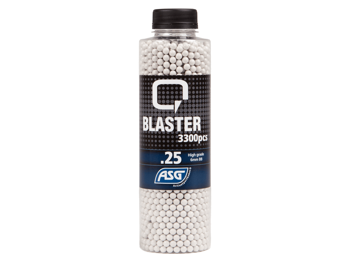 ASG Q Blaster, 0.25g, White, 3300 pcs